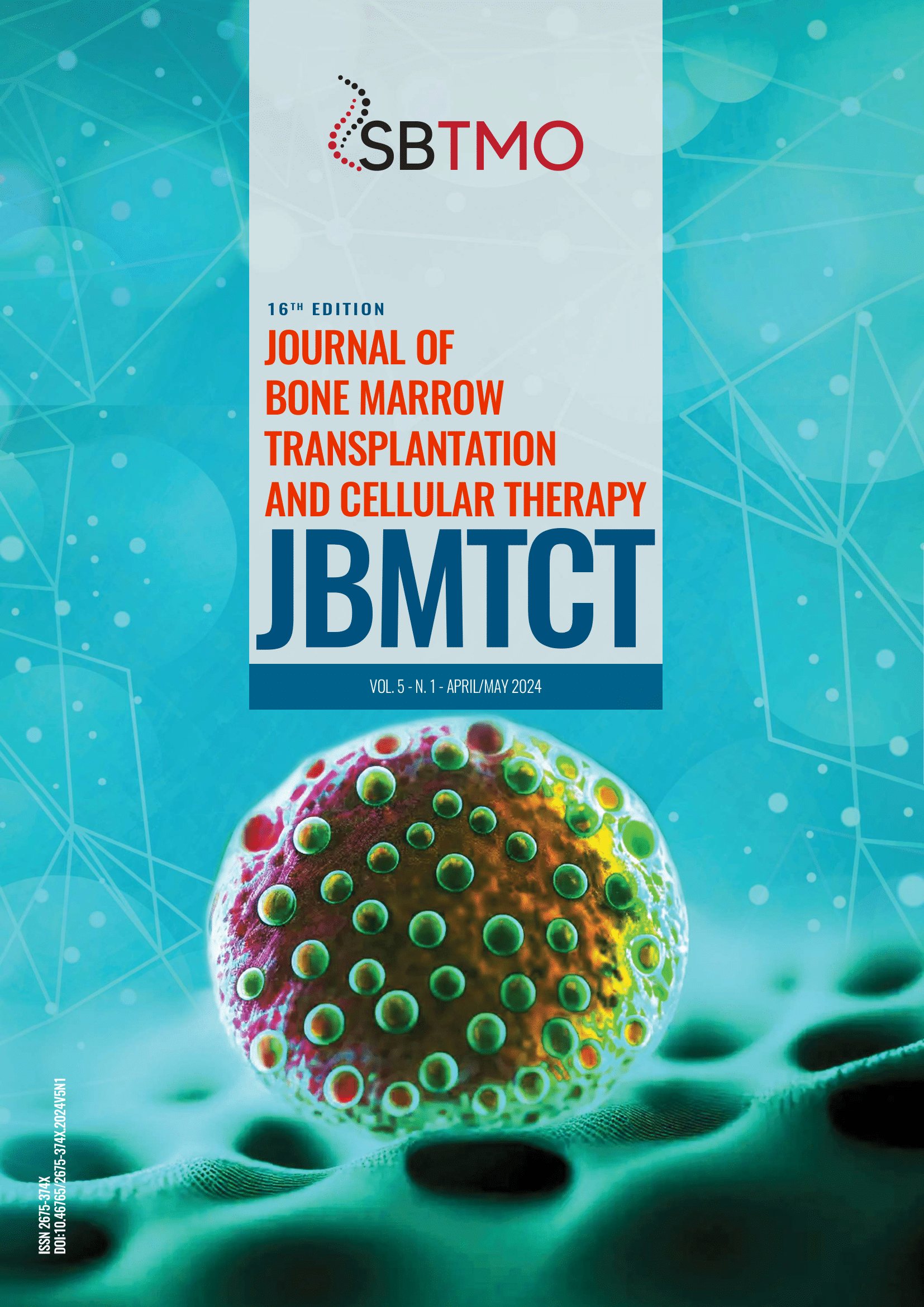 					View Vol. 5 No. 1 (2024):  Journal of Bone Marrow Transplantation and Cellular Therapy
				